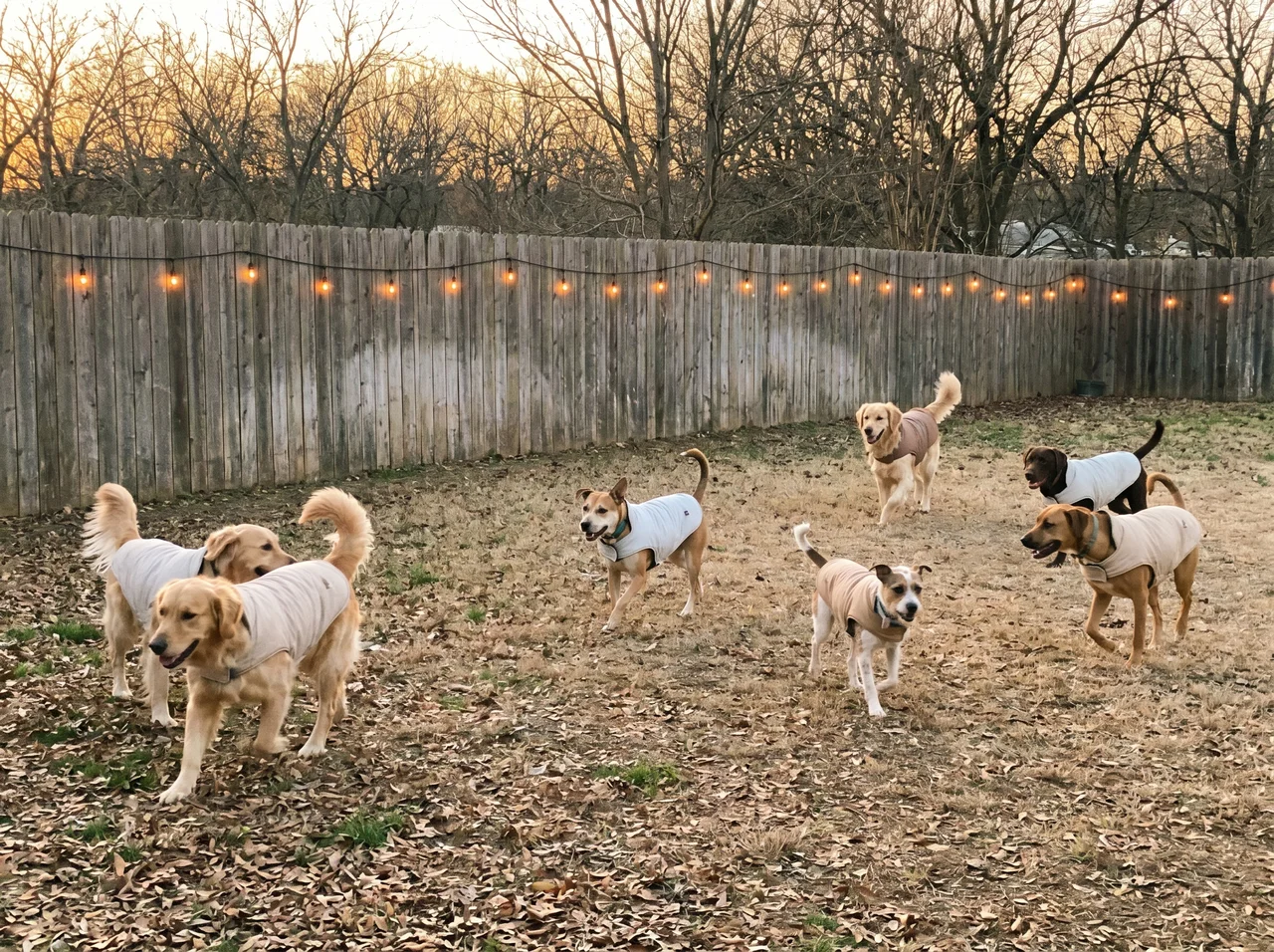 Holiday dog boarding at our Round Rock facility